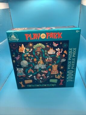 Disney Play in the Park Puzzle - Teal, Red, Yellow